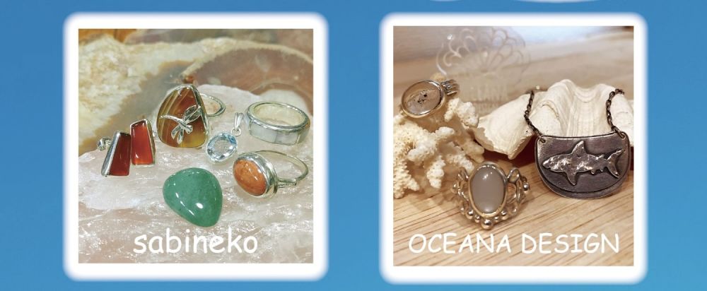 【silver & gems OCEANA DESIGN × sabineko】