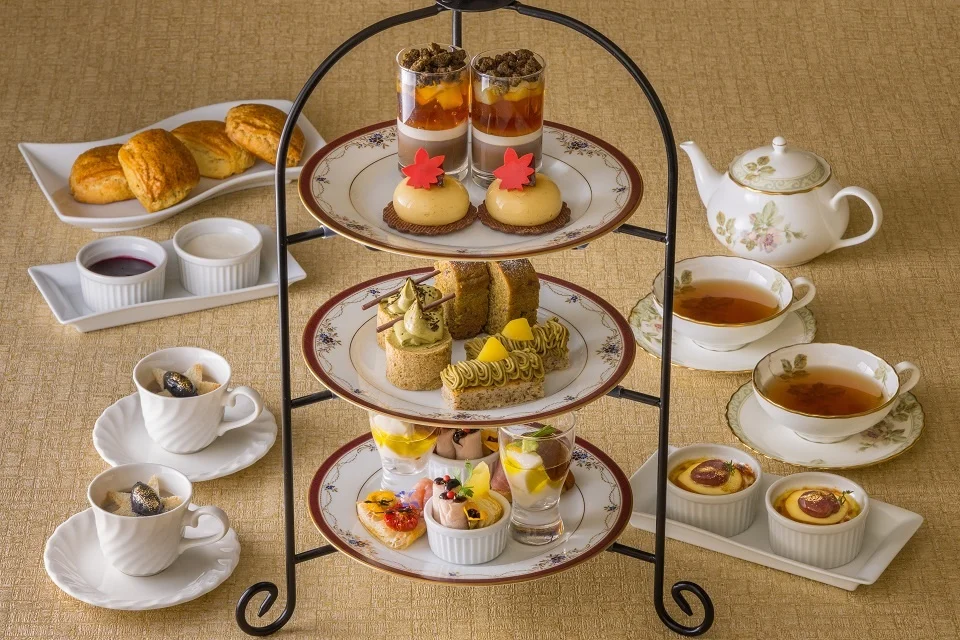 吉祥寺エクセルホテル東急で味わう秋のご褒美「栗とほうじ茶のアフタヌーンティー」が初登場