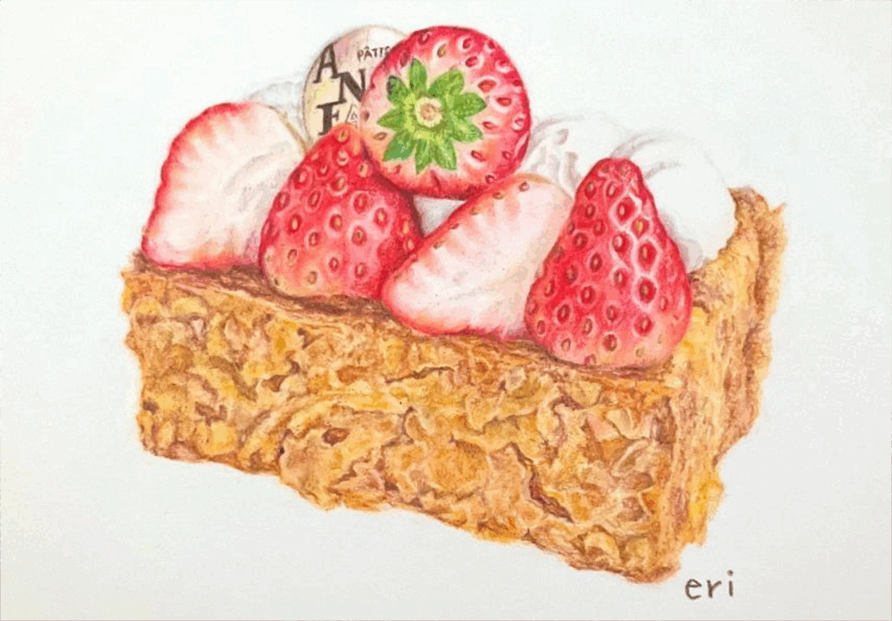 いろ・えんなもの。~色鉛筆画展~  eri solo exhibition