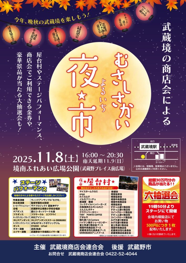 むさしさかい夜市