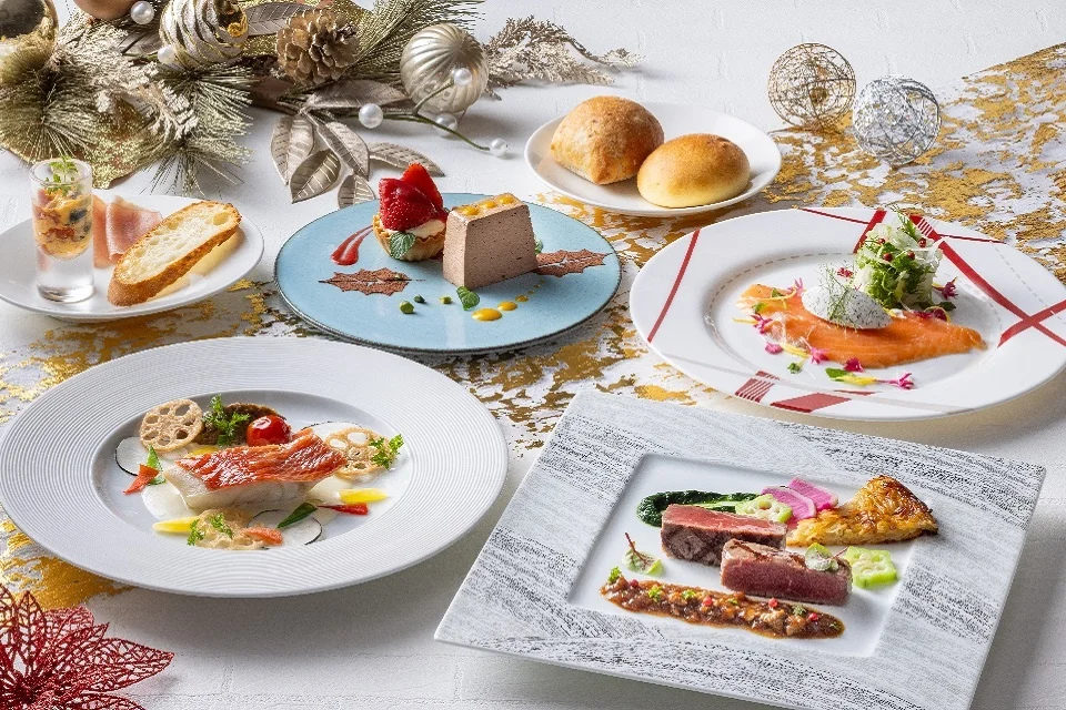 クリスマス特別ランチコース！2025年12月1日から25日まで、全5品の豪華メニューで味わう贅沢なひととき