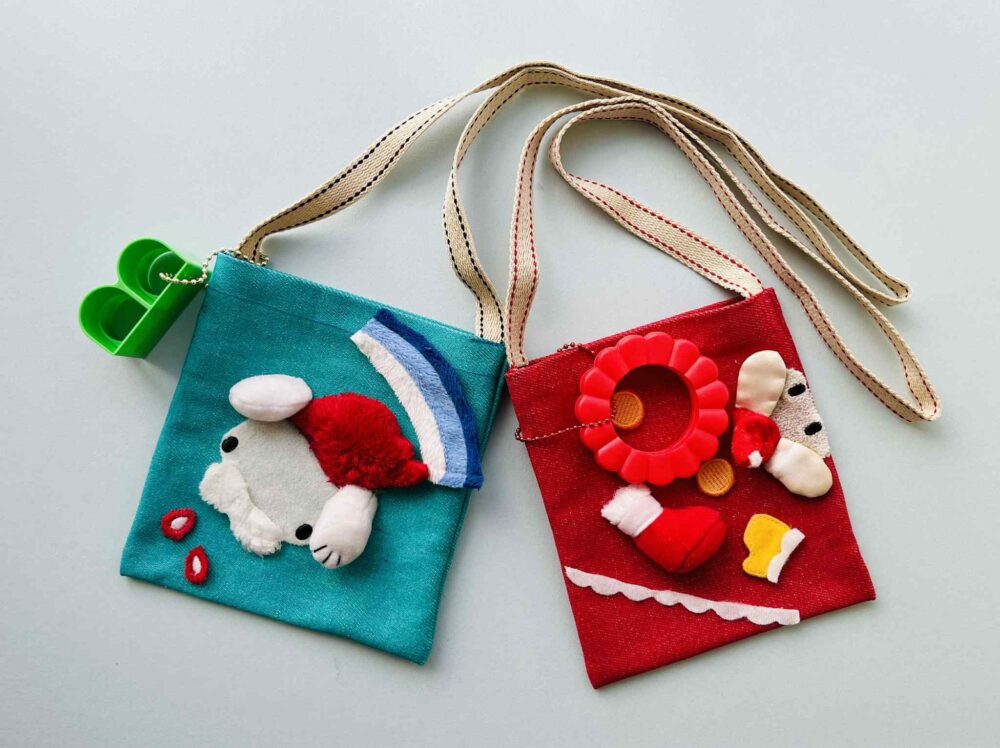玩改（ガンカイ）ワークショップ～クリスマス・ポシェットをつくろう！～