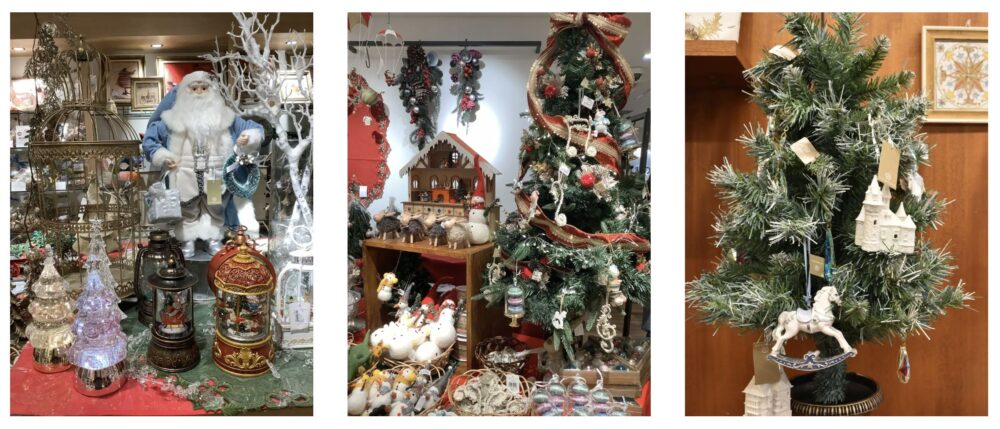 オブジェやリース、タペストリーなど、クリスマスを華やかに彩る商品が「私の部屋」の店舗に登場！
