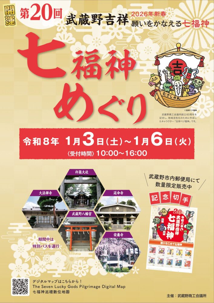 第20回 武蔵野吉祥 七福神めぐり